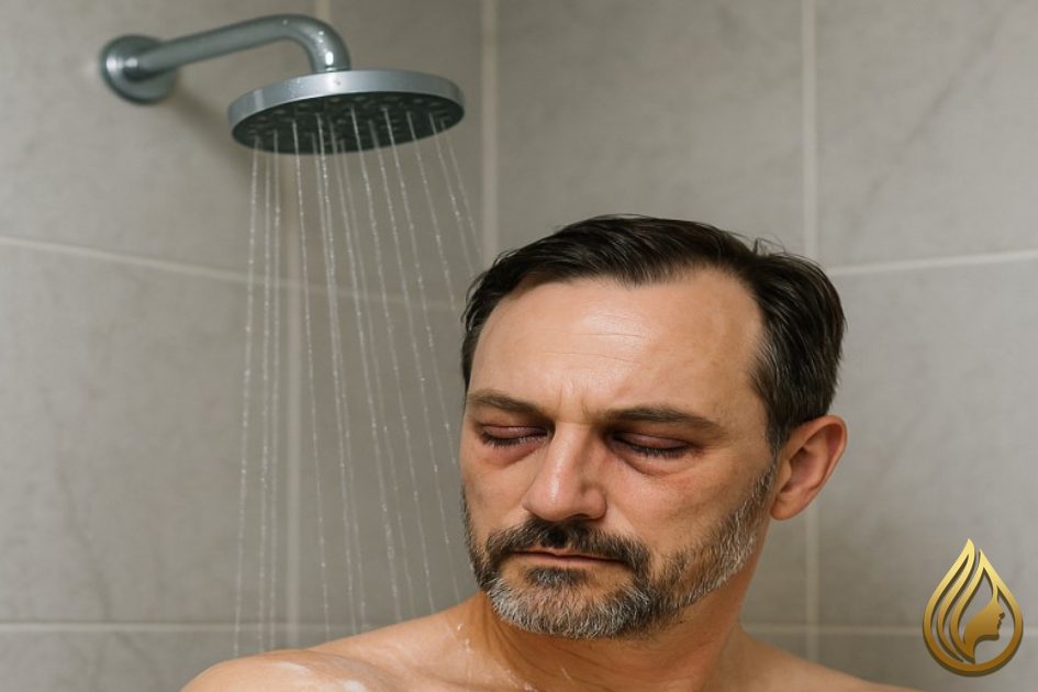بازگشت به حمام عادی بعد بلفاروپلاستی