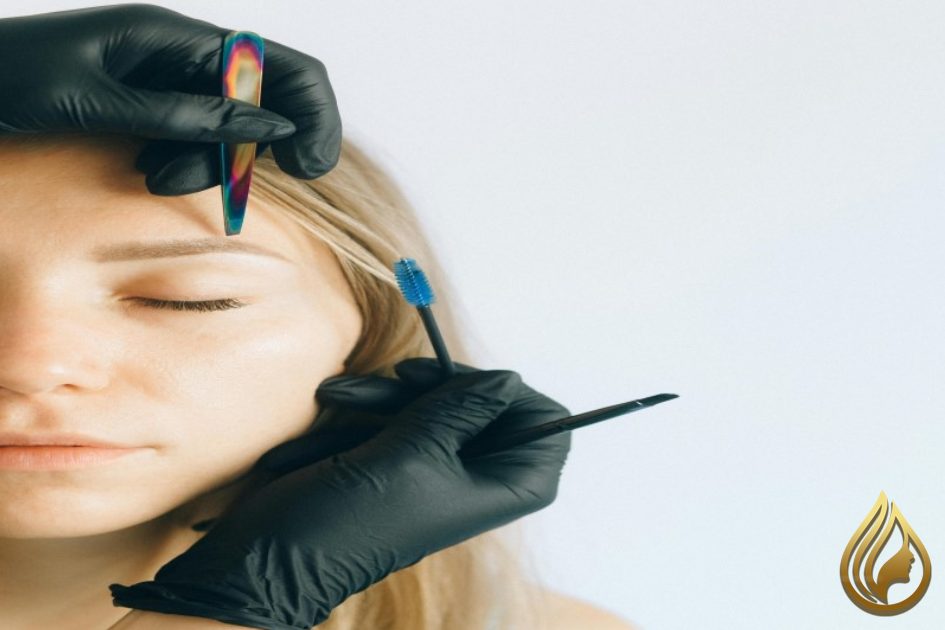 رنگ ابرو بعد از کاشت زودتر از موعد